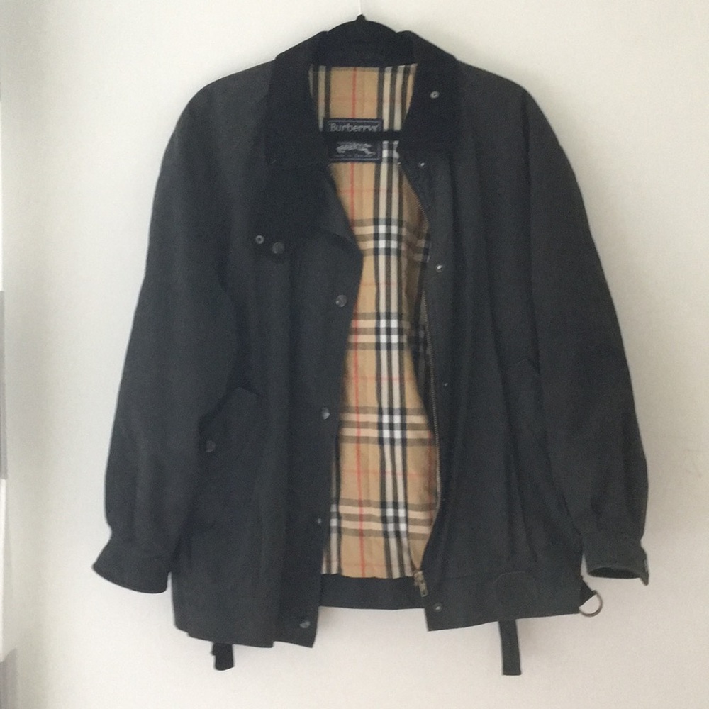 Vintage Burberry Bomber Jacket